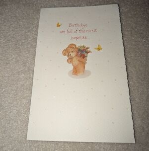 Teddy Bear Birthday Card